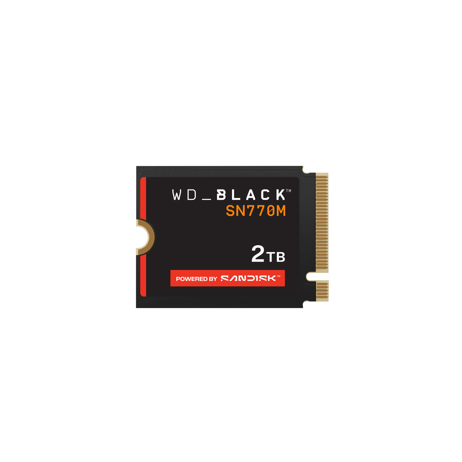 WD - BLACK SN770M 2TB Internal SSD PCIe Gen 4 x4 M.2 2230 for ROG Ally and St...