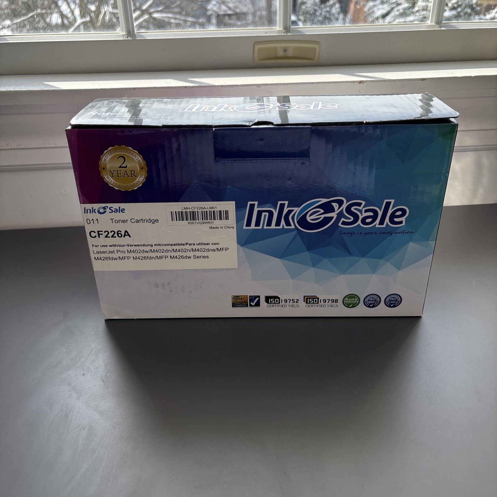 Ink E- Sale CF226A Ink Toner Cartridges fits HP 26A LaserJet Pro M402dn Black