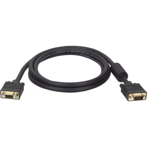Tripp-Lit-New-P500-100 _ 100FT SVGA / VGA MONITOR EXTENSION GOLD CABLE