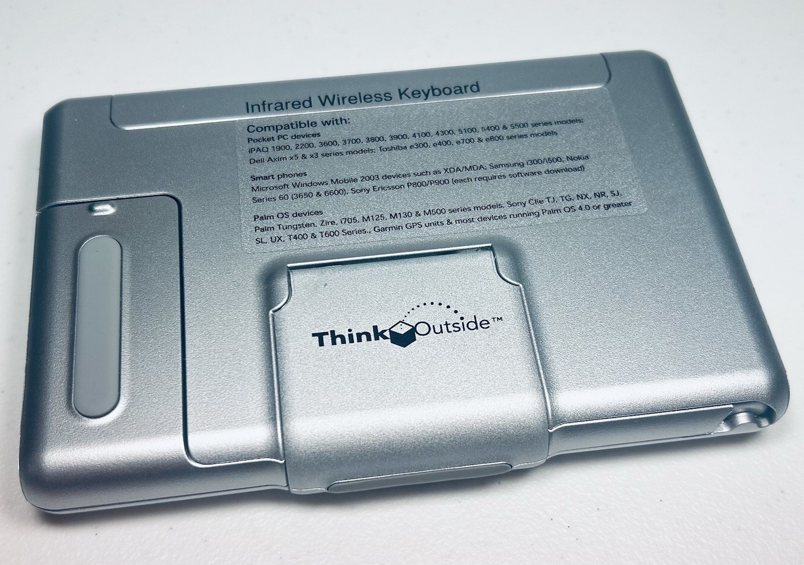 Think Outside Stowaway IR Infrared Wireless Keyboard Pocket PC/Palm OS (ELERBYE)
