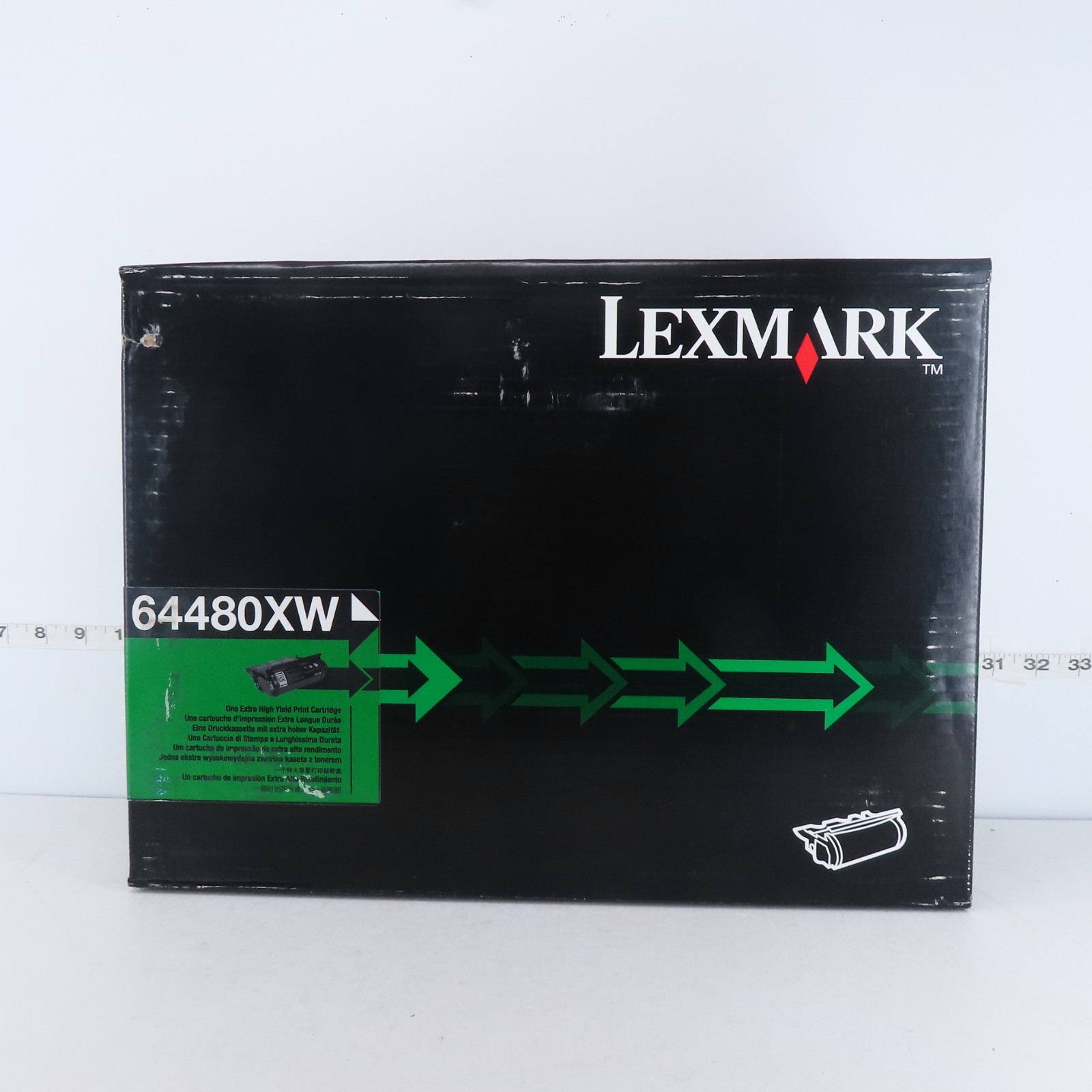 LEXMARK 64480XW BLACK EXTRA HIGH YIELD TONER CARTRIDGE *PLEASE READ*
