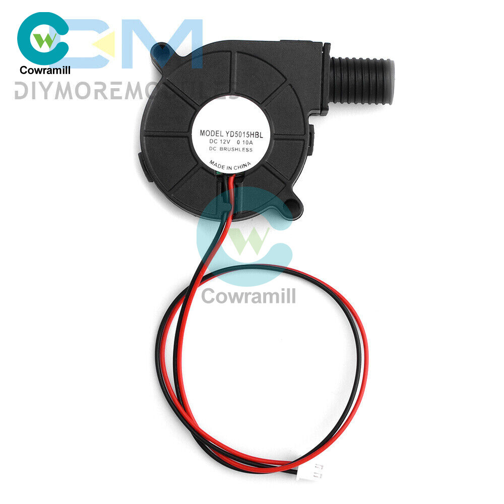 12V Brushless DC Blower Fan Ultra Quiet Cooling Fan 5015 50mm x 50mm x 15mm