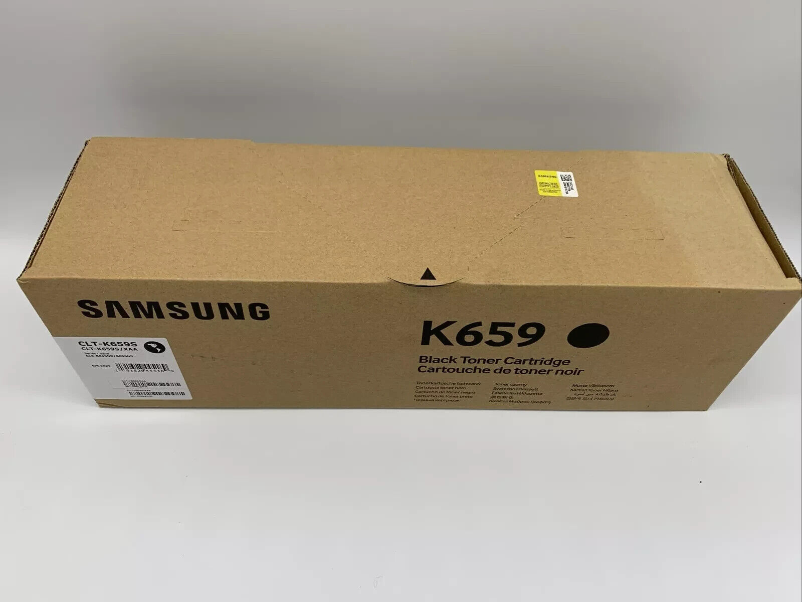 Samsung CLT-K659S K659 Black Toner Cartridge - Brand New & Sealed Genuine OEM