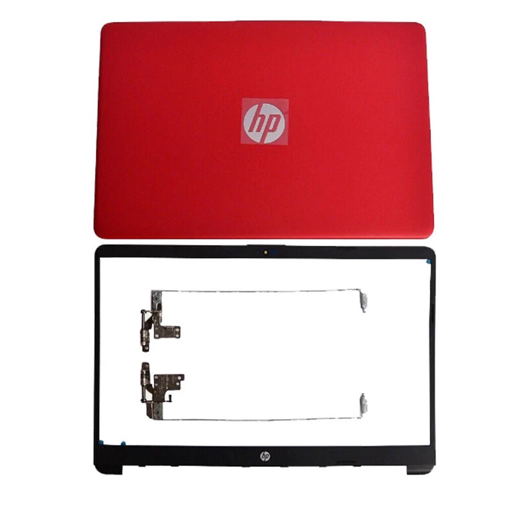 For HP 15-DW 15-dw1083wm 15-DW1XX Back Cover & Hinges & Bezel Red M03725-001 USA
