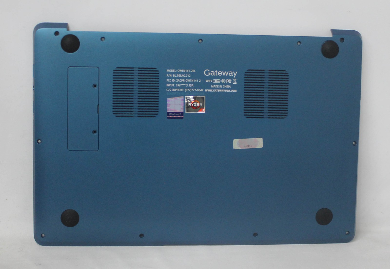 GWTN141-2BL-BASE Gateway Bottom Base Cover Blue Gwtn141-2Bl "GRADE A"