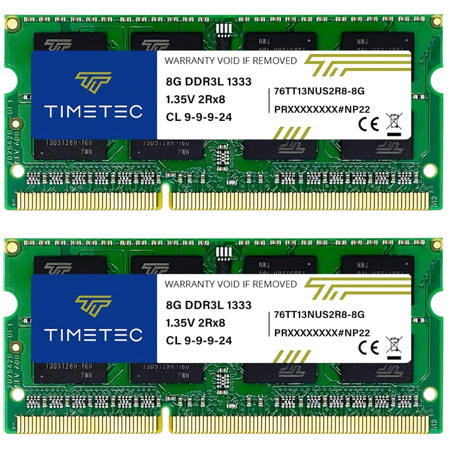 2x8GB Laptop Notebook Memory Module Upgrade