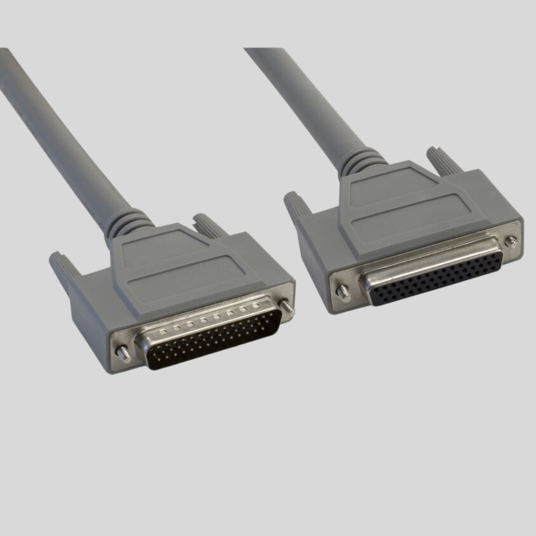 CABLE, D-SUB, 24 AWG, 44-POS, HD44 M/F MOLDED 10 FT