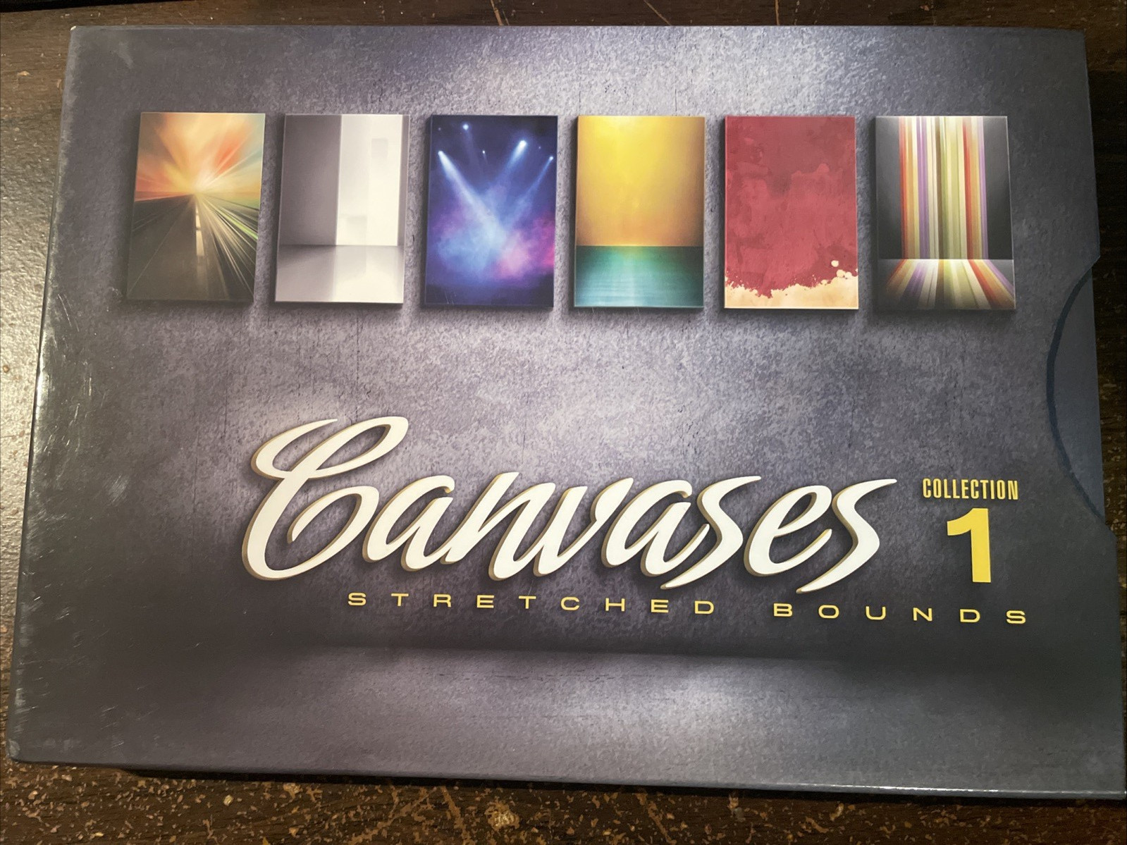 Digital Juice Rare Stretched Bounds Canvases Collection 1 w/Case & Booklet