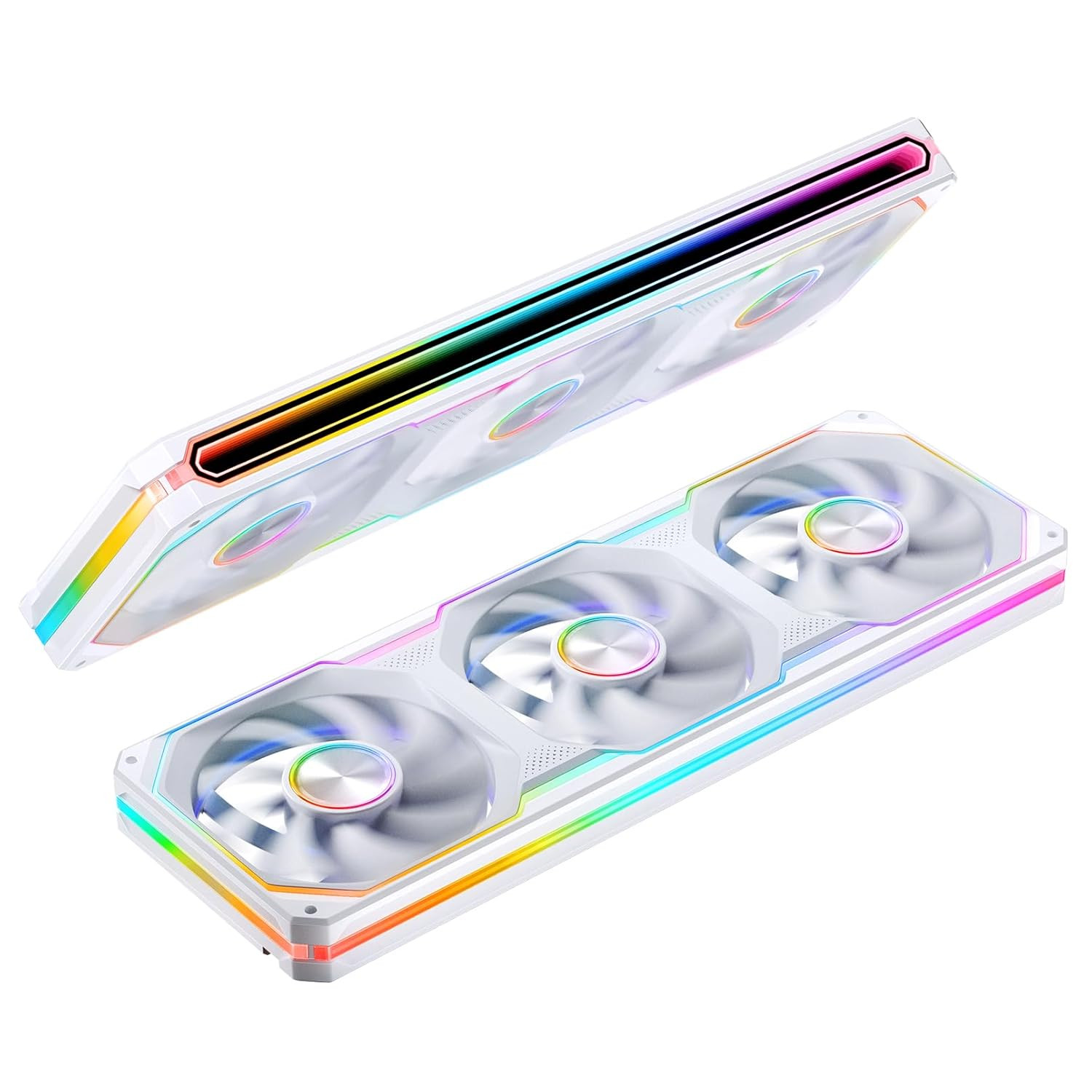 XA-360W PC Case Fan, Silent Computer Fan,Dual-Light Effect, Switch at Will,All-I