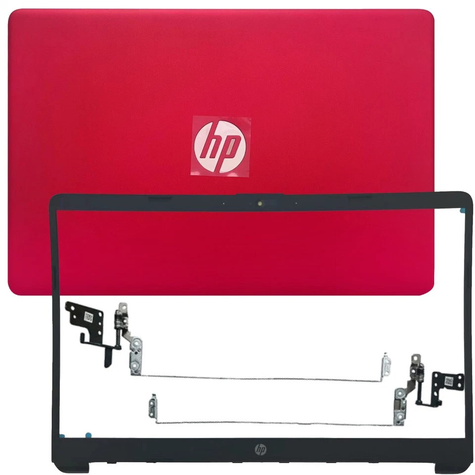 NEW For HP 15-DW 15-dw1083wm 15-DW1XX Back Cover & Hinges & Bezel M03725-001