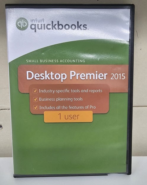 Quick - Book Premier 2015 Desktop -  No Subscription - Media