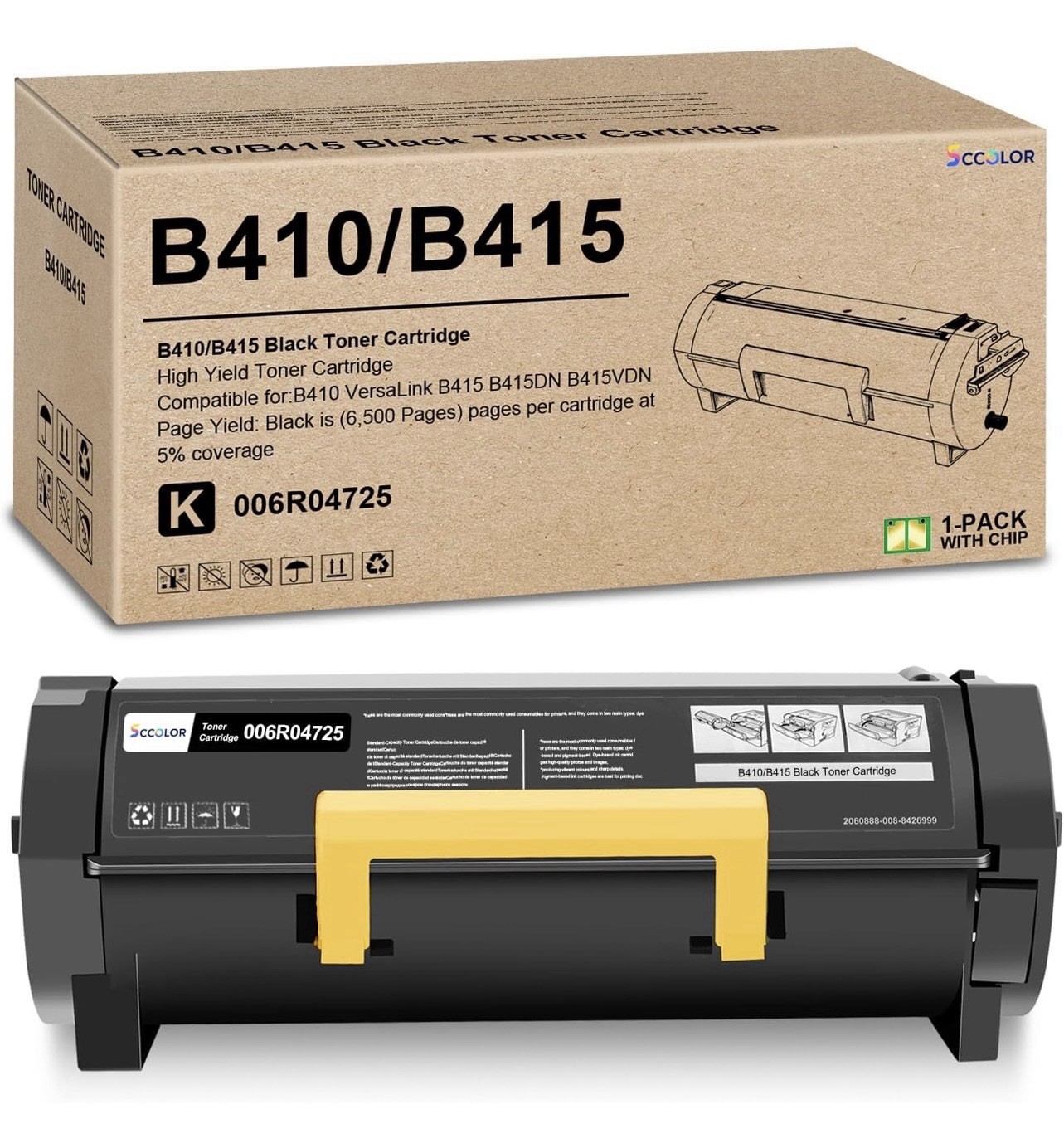 006R04725 Black Toner Cartridge Compatible for B410 B415