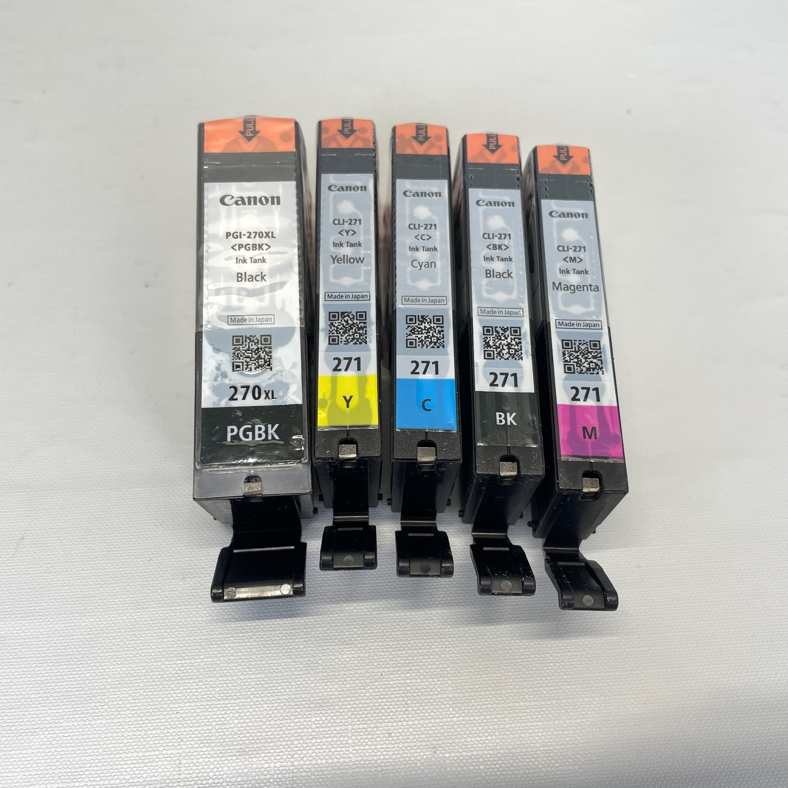 Canon PGI-270XL High Yield & CLI-271 Ink Cartridges 5-Pack Genuine New
