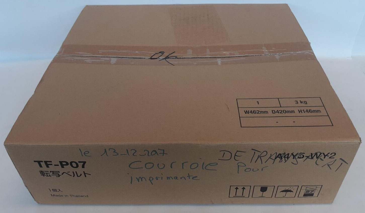 Konica Minolta TF-P07 A4Y5-WY2 Transfer Belt Unit for Bizhub C3350 C3850