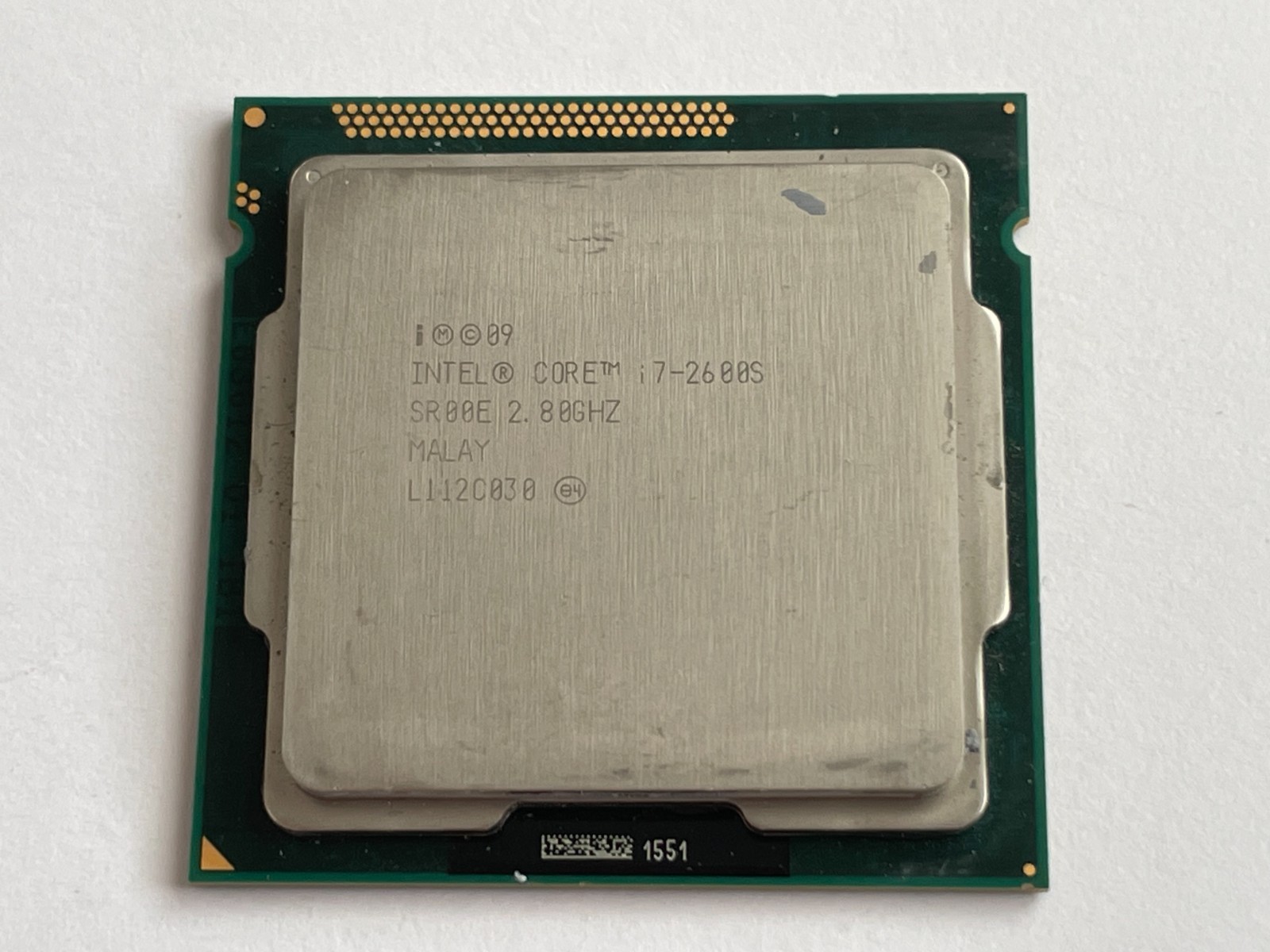Intel SR00E Core i7-2600S 2.80GHz 8M Quad-Core Socket 1155 CPU Processor LGA1155