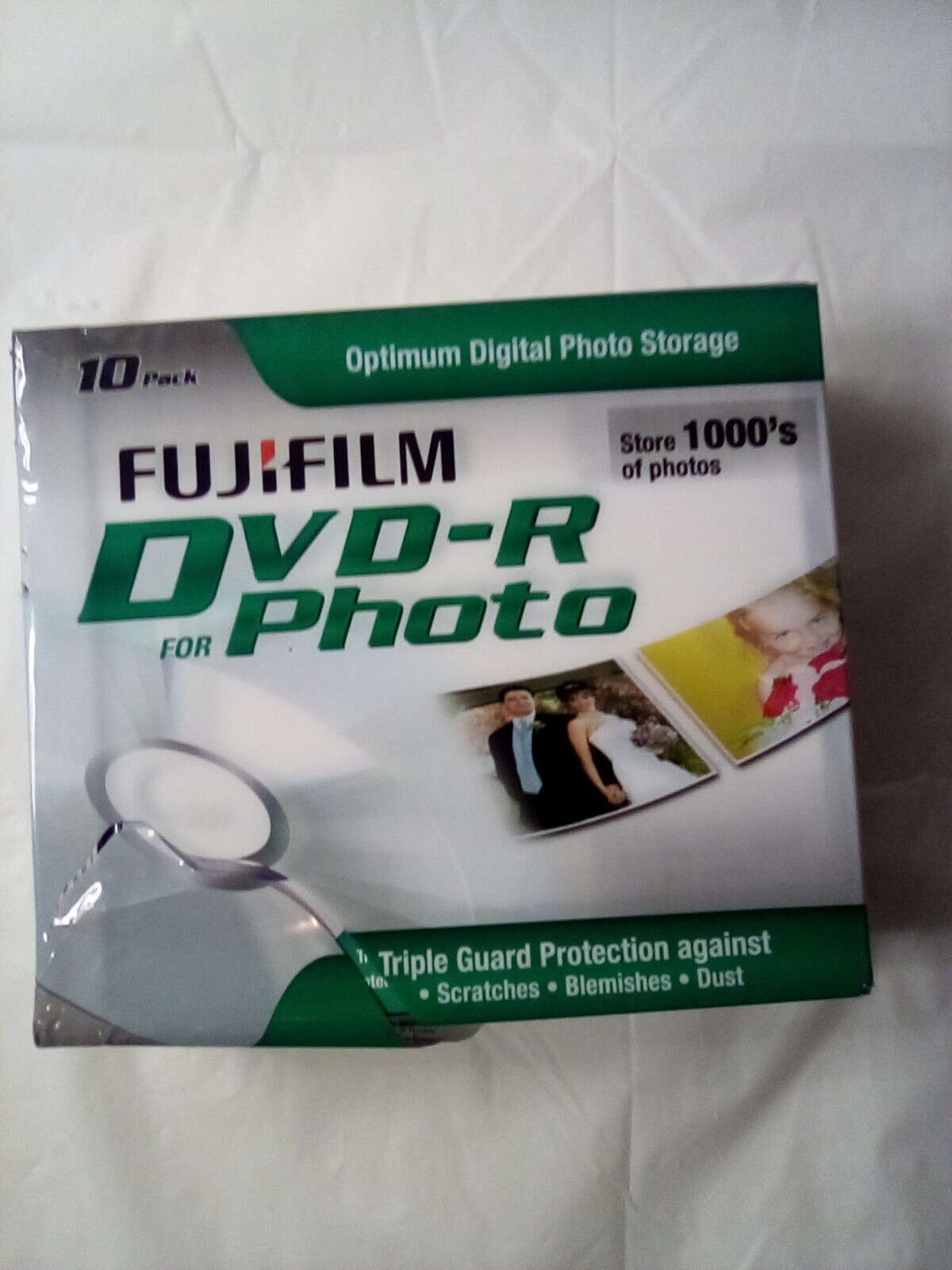 Fujifilm DVD-R 10 Pack Optimum Digital Storage Store 1000 of photos