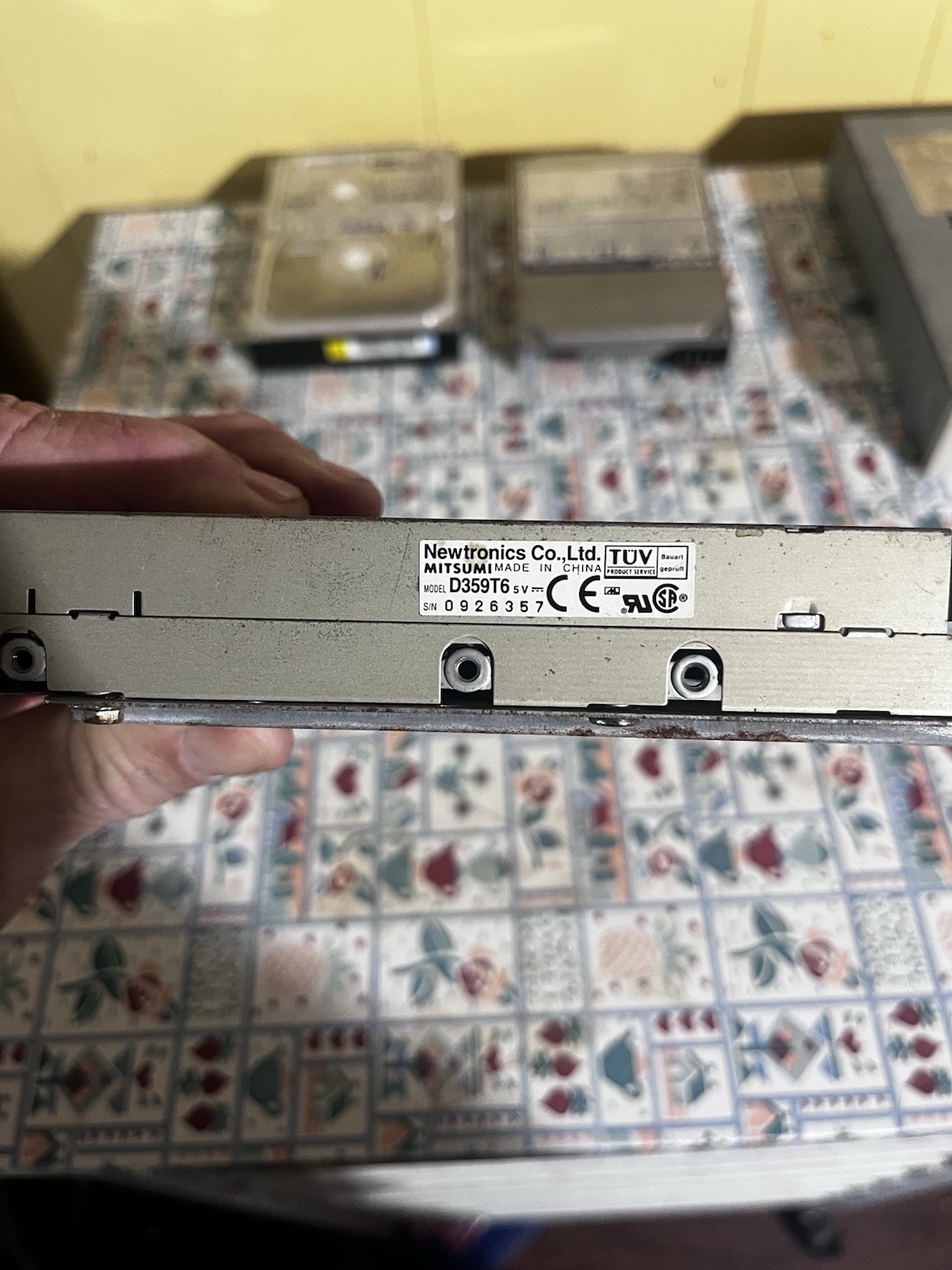 Mitsumi Newtronics D359T6 1.44MB 3.5” Internal Floppy Disk Drive Vintage PC 
