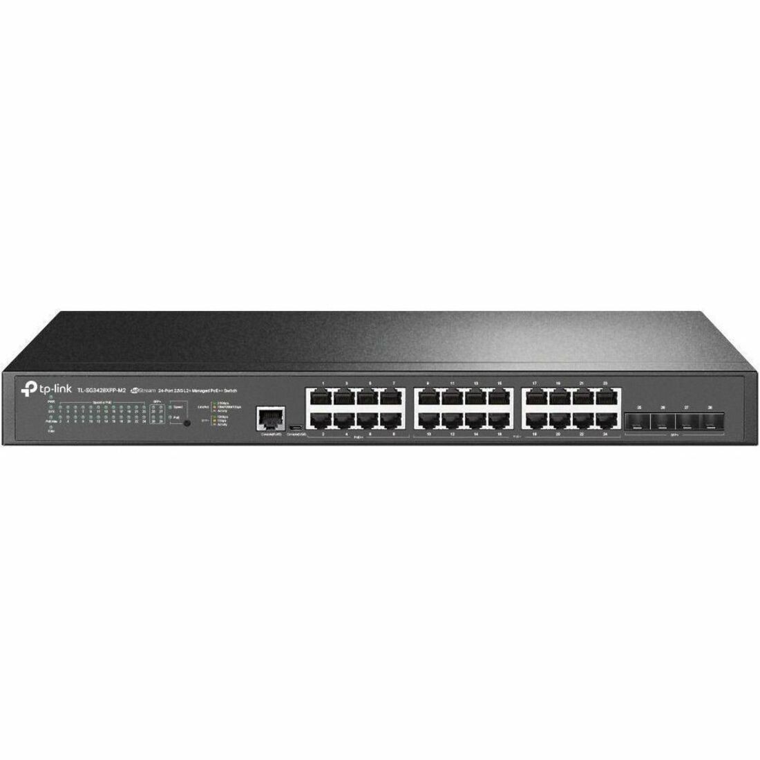 TP-Link SG3428XPPM2 24-Port 2.5G L2+ Managed Switch