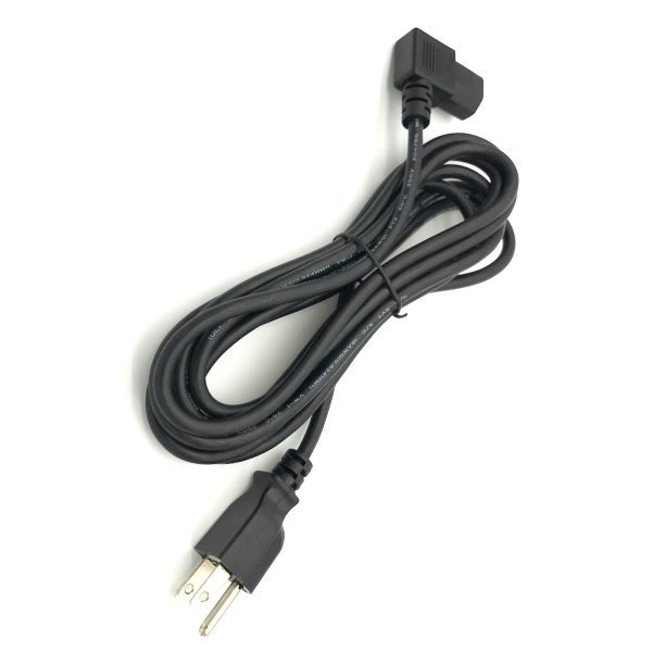 90° Power Cable for ROCKVILLE RPG2X15 POWERED SPEAKERS 10ft