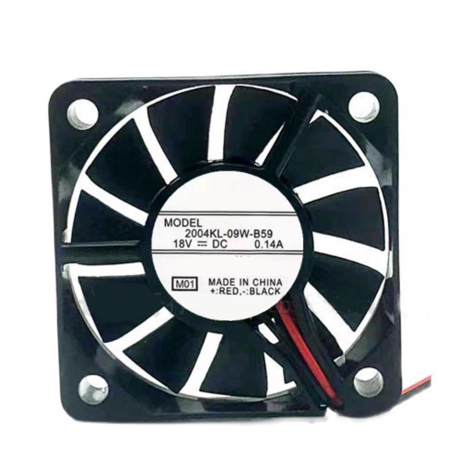 Cooling Fan For NMB-MAT 2004KL-09W-B59 50*50*10MM DC18V 0.14A 2Lines New