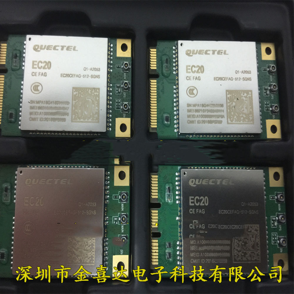 1Pcs For Quectel EC20-E LTE WWAN modem 2G 3G 4G mini PCIe Card EC20EA-256-STD