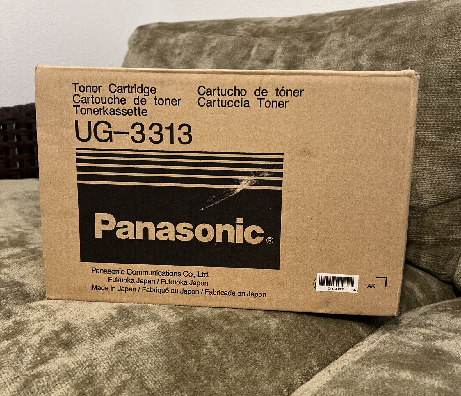 Genuine Panasonic UG-3313 / UG3313 Black Toner UF550/560/770/880/885 (10K YLD)