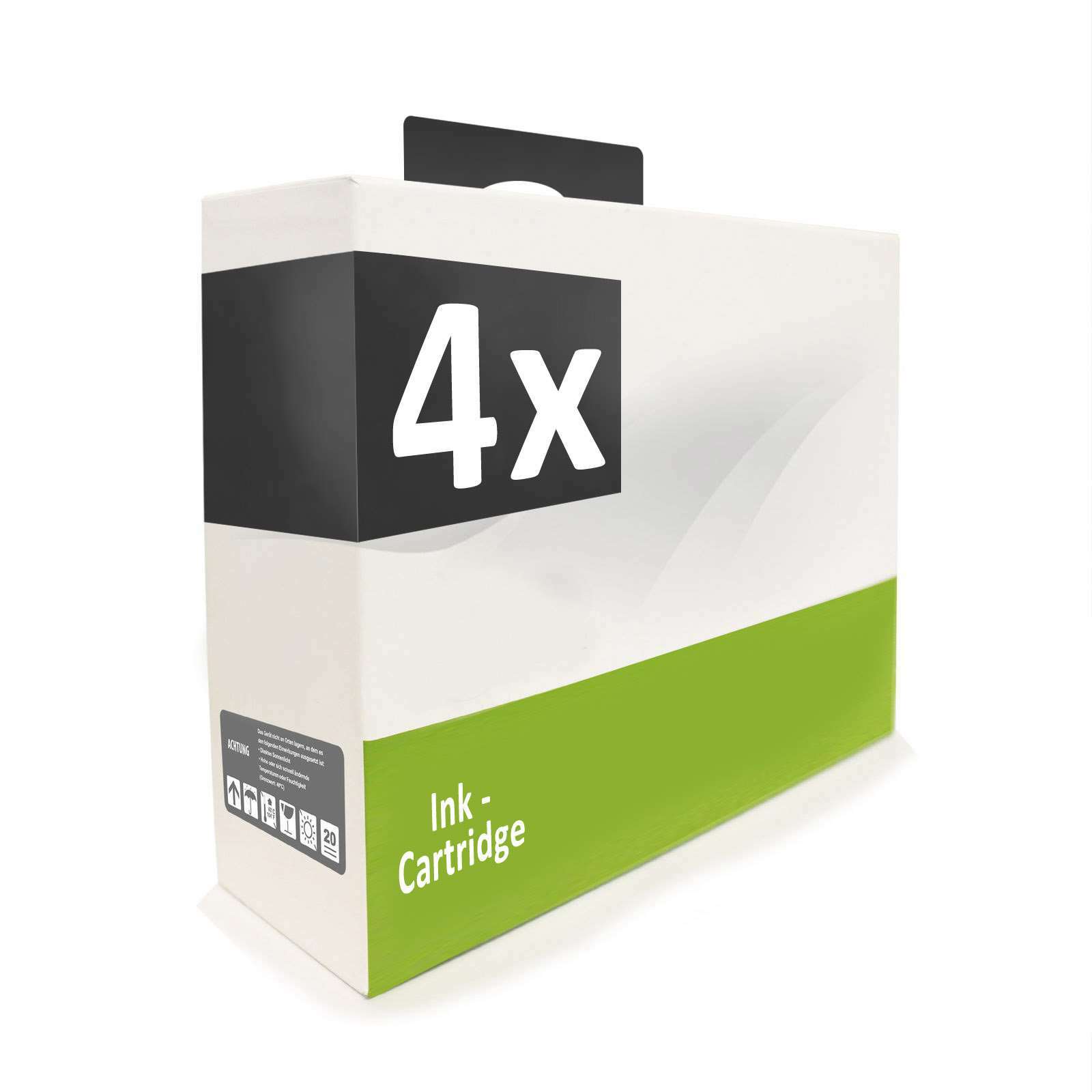 4x MWT Ink BLACK for Epson WorkForce Pro WF-5690-DWF