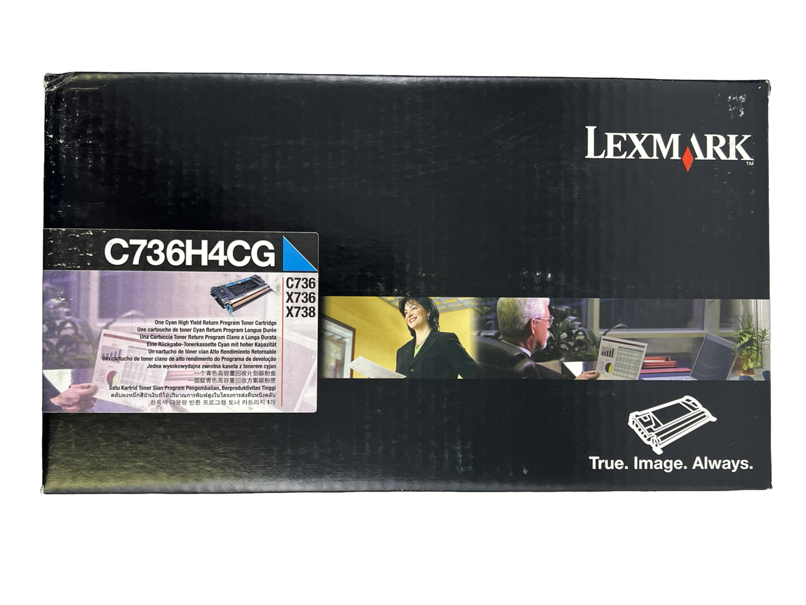 Lexmark Toner Cartridge C736H4CG Cyan for Lexmark C736 X736 X738