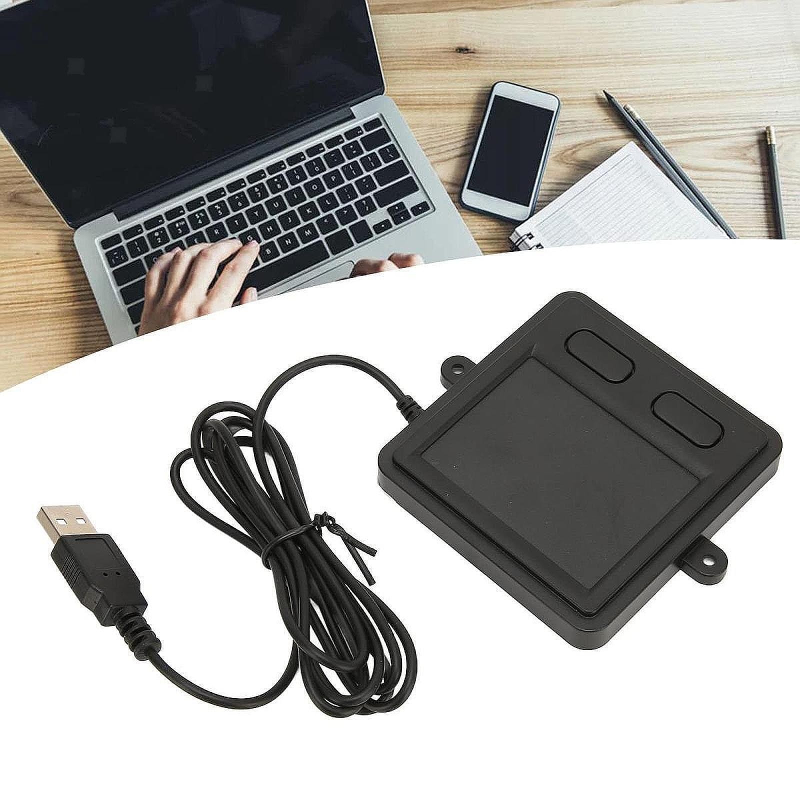 USB Wired Touchpad Computer Touch Pad Multifunction Easy to Use Professional 2