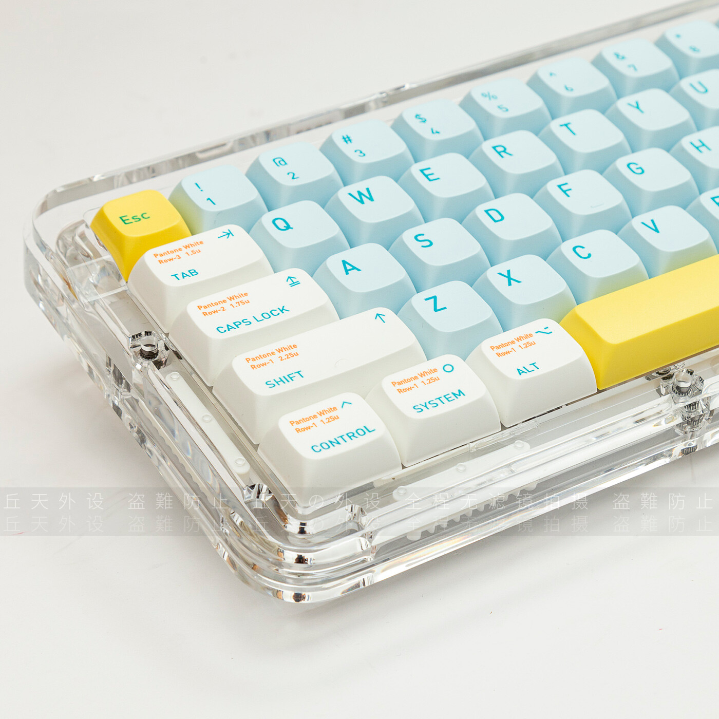 Dream of Blue Sky Theme XDA Dye Subs PBT Keycap Set