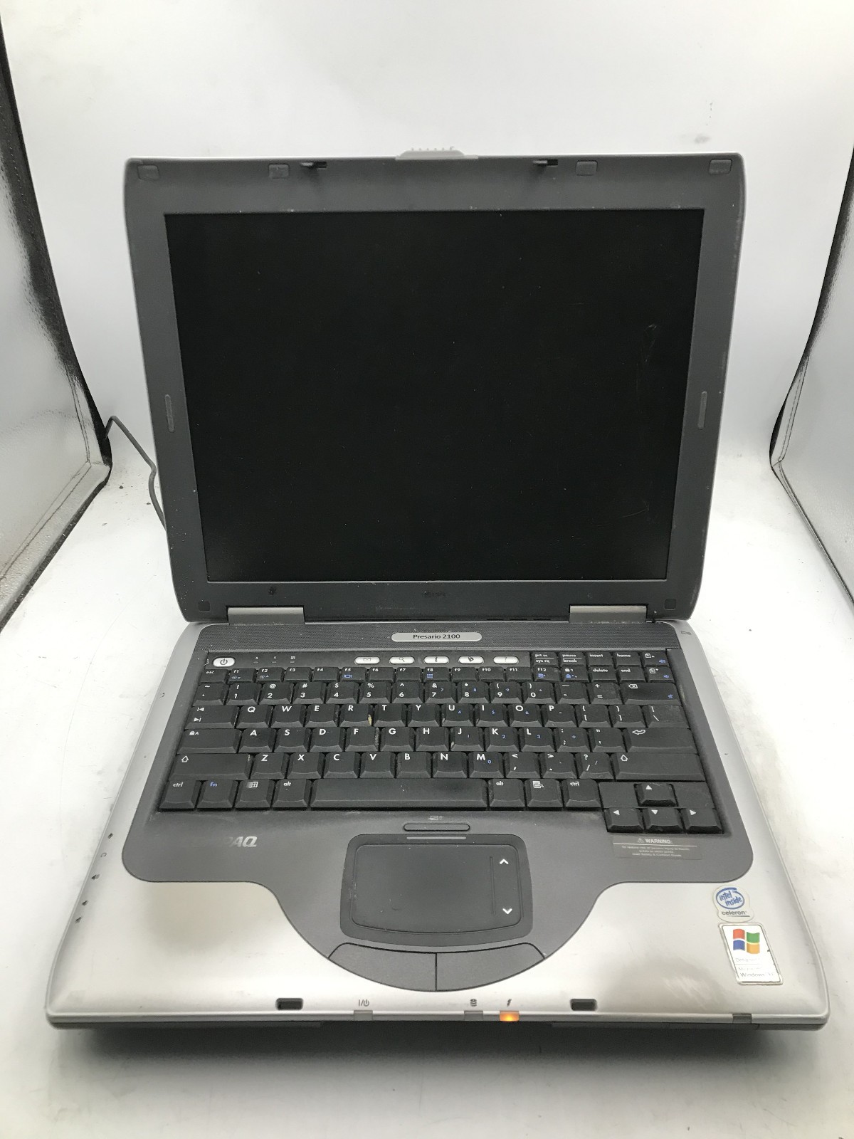 COMPAQ PRESARIO 2100 - FOR PARTS/REPAIR - INTEL CELERON - 256MB RAM - READ - BB