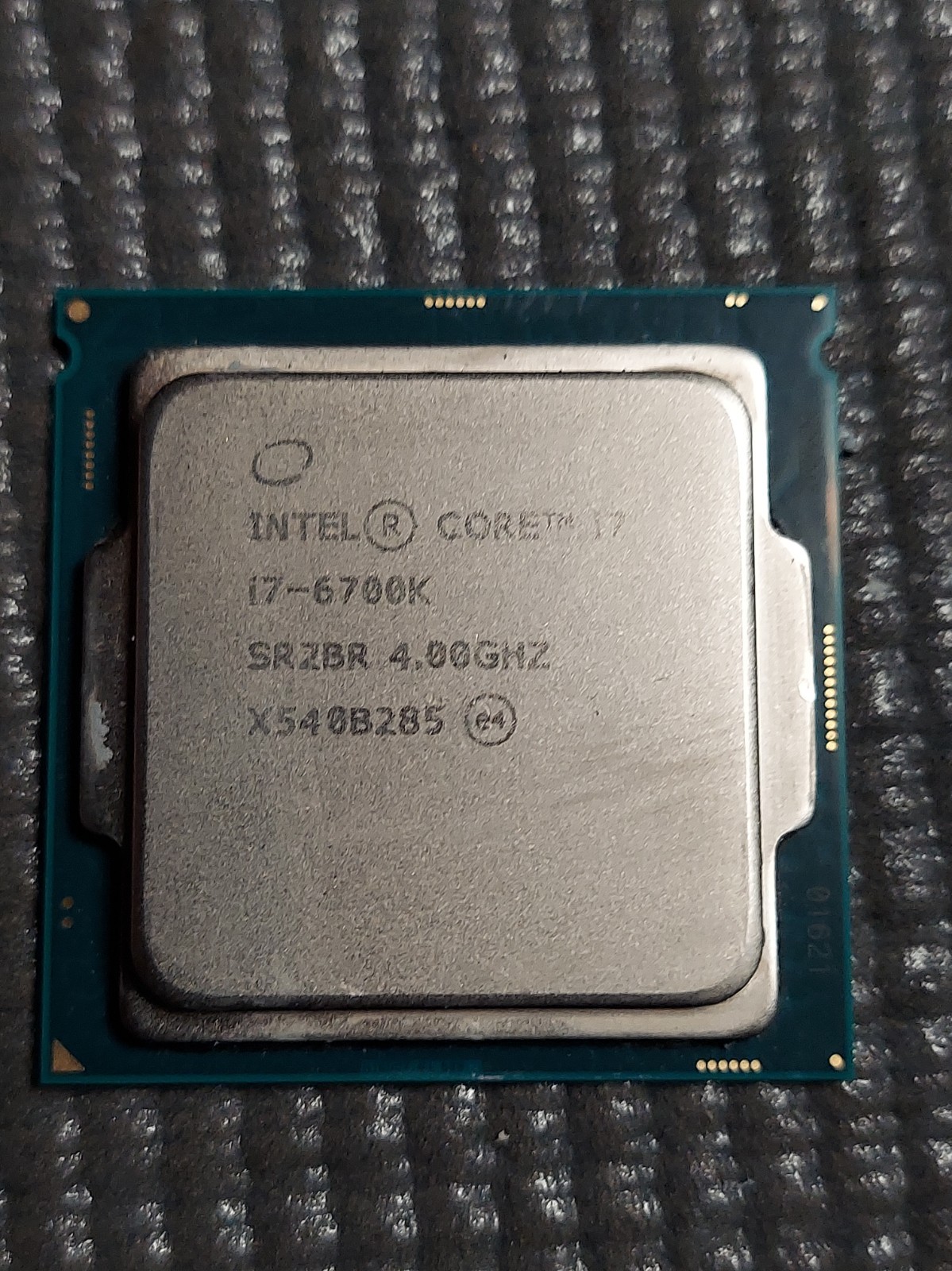 Intel Core i7-6700K 4.00GHz Quad Core SR2L0 4 Thread LGA 1151