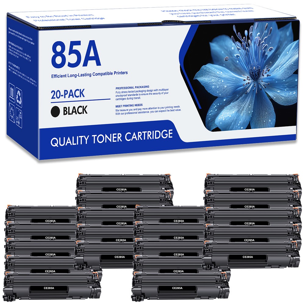 20 Pack CE285A 85A Toner Cartridge For HP LaserJet M1210 M1130 M1217NFW P1006