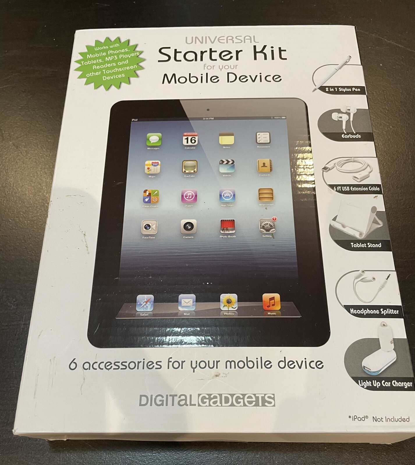 Digital Gadgets Universal Starter Kit For Mobile Device DGMEDBD-02