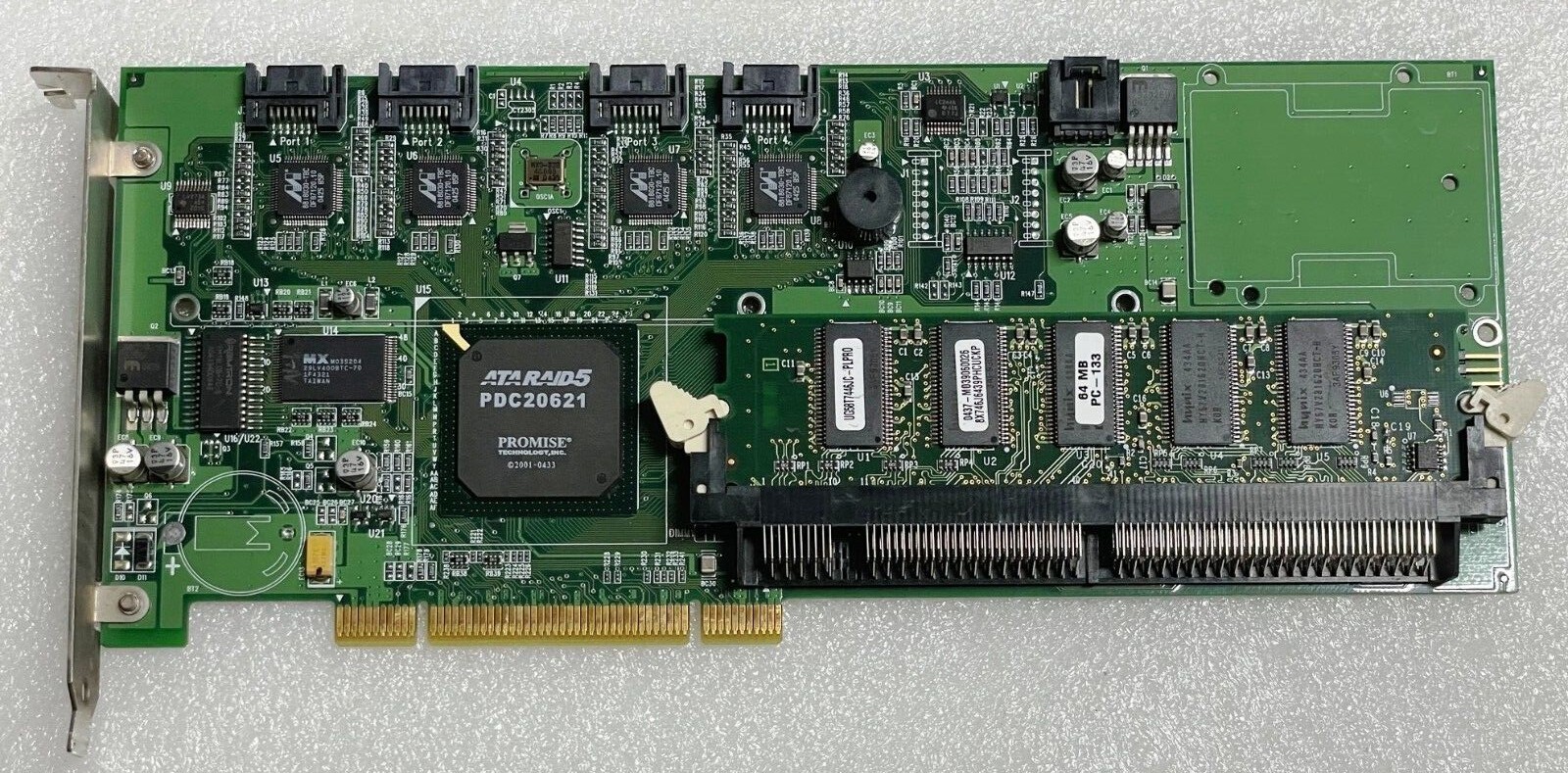 Promise FastTrak S150 SX4 PCI SATA Desktop Controller Card 0418-02 Rev A