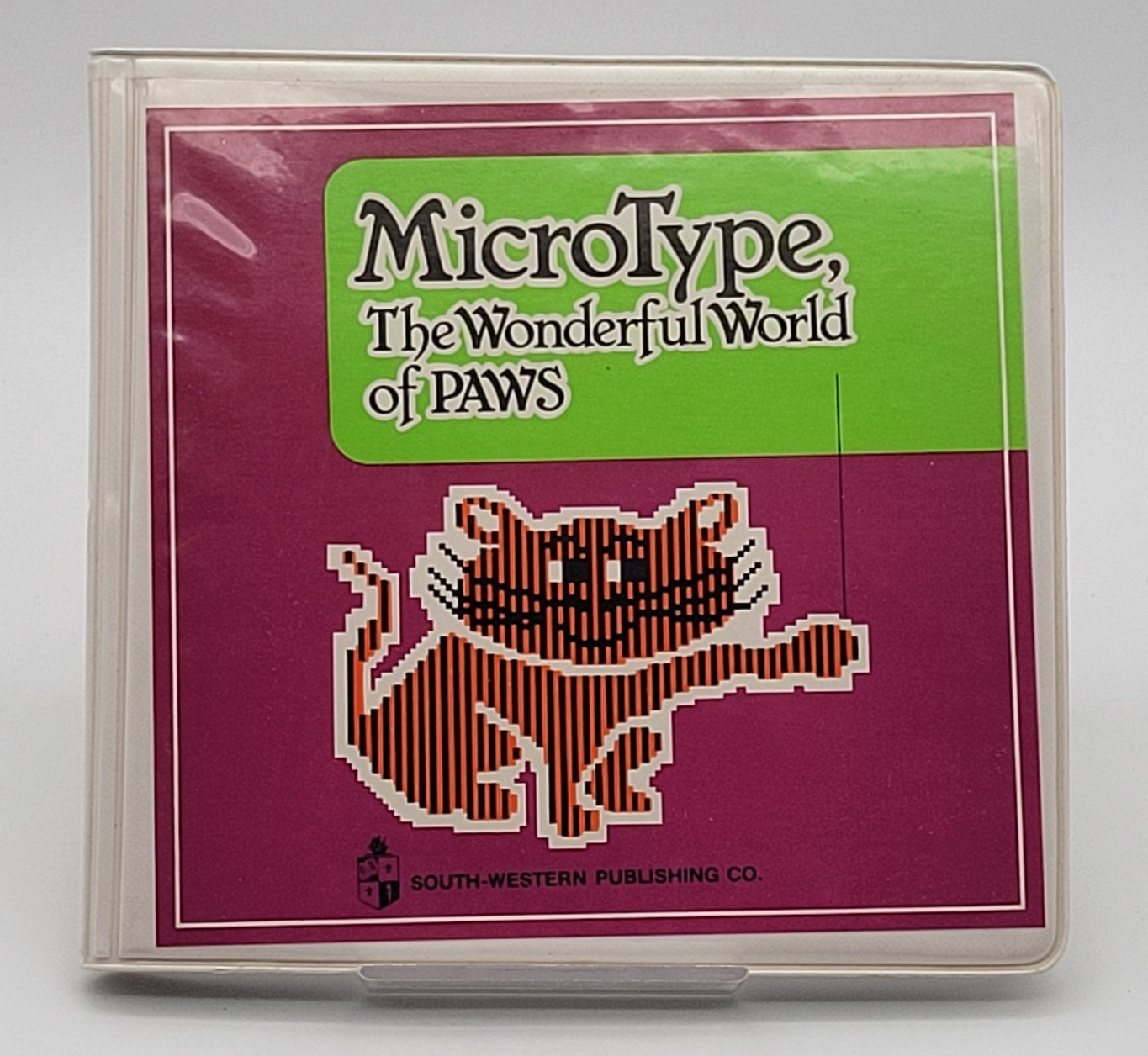 MicroType Wonderful World of PAWS Apple II 5.25" Floppy Set Teacher Edition