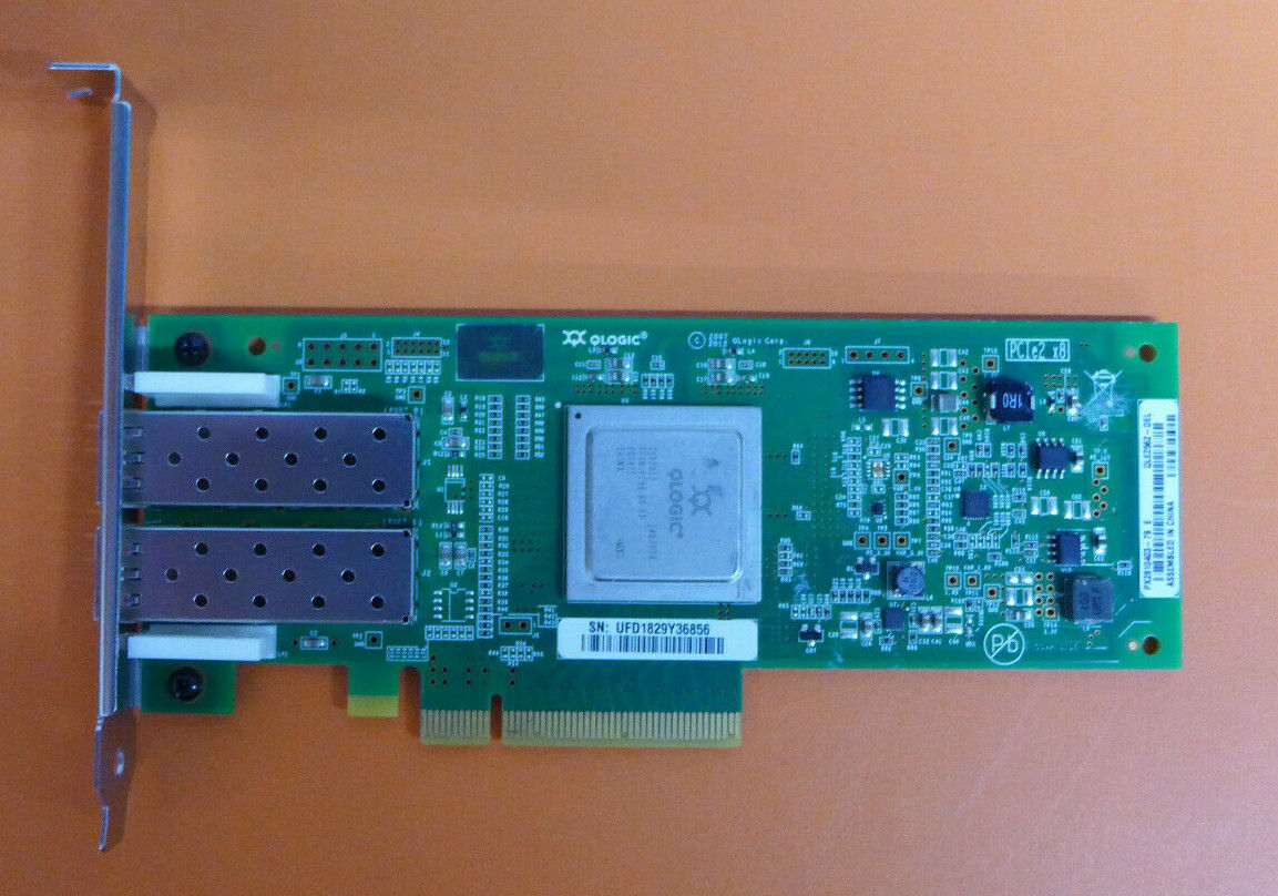 QLogic Dual Port 8GB Host Bus Adapter Card QLE2562 Dell MFP5T