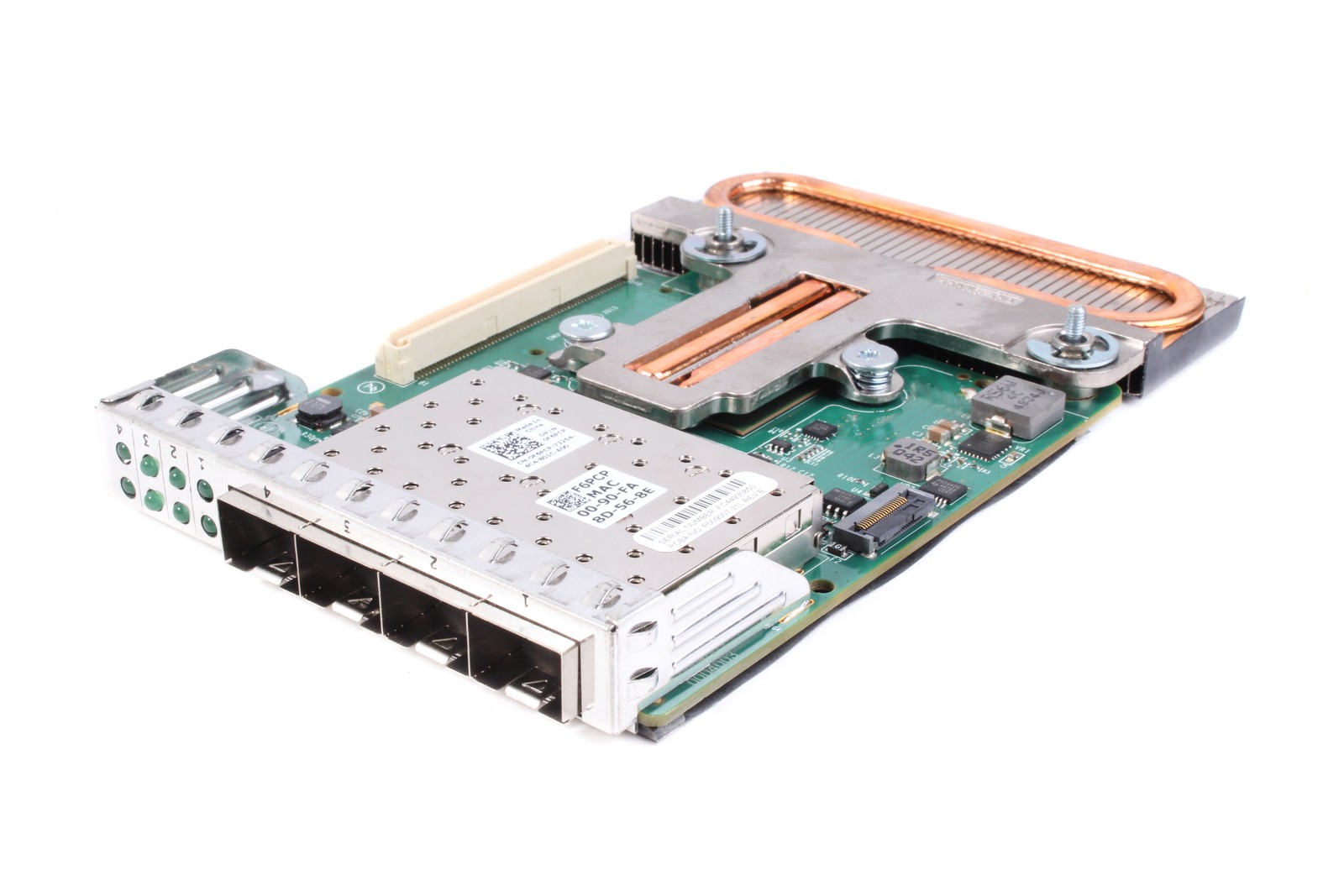 Dell Quad Port 10GB Ethernet Emulex OneConnect Network Daughter Card F6PCP