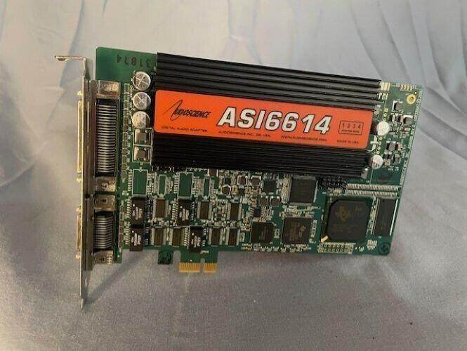 AudioScience ASI6614 Broadcast Multichannel AES Sound Card-Good-ProSoundUniverse