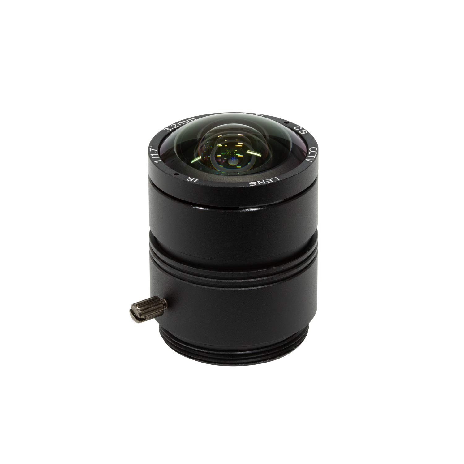 120 Degree Ultra Wide Angle CS Lens for Raspberry Pi HQ , 3.2mm Focal Length ...