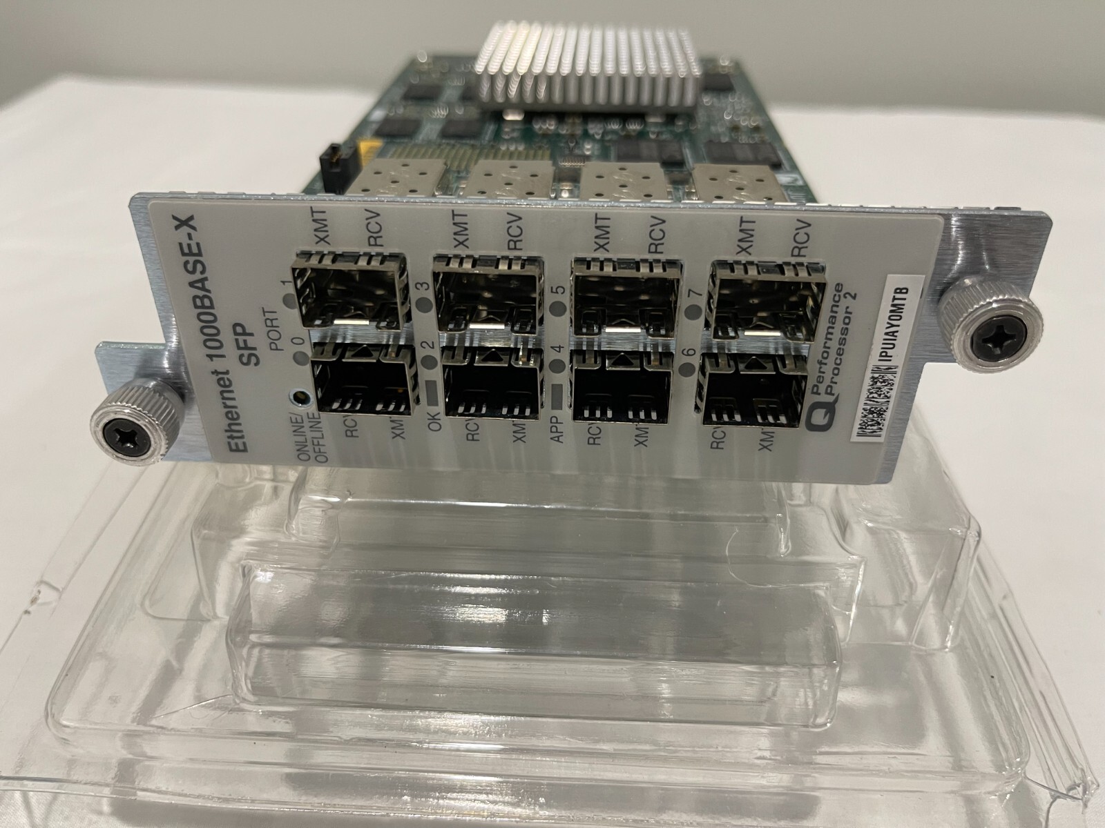 JUNIPER PB-8GE-TYPE2-SFP-IQ2 8-Port Type2 Gigabit Ethernet IQ2 PIC  /Used