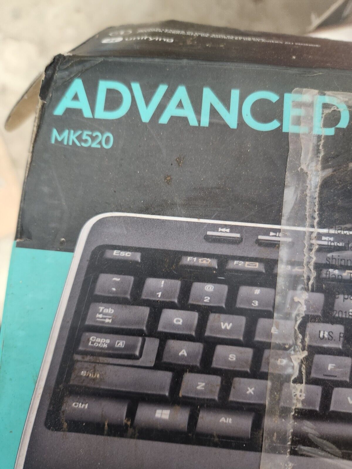Logitech MK520 Advanced Computer Keyboard 