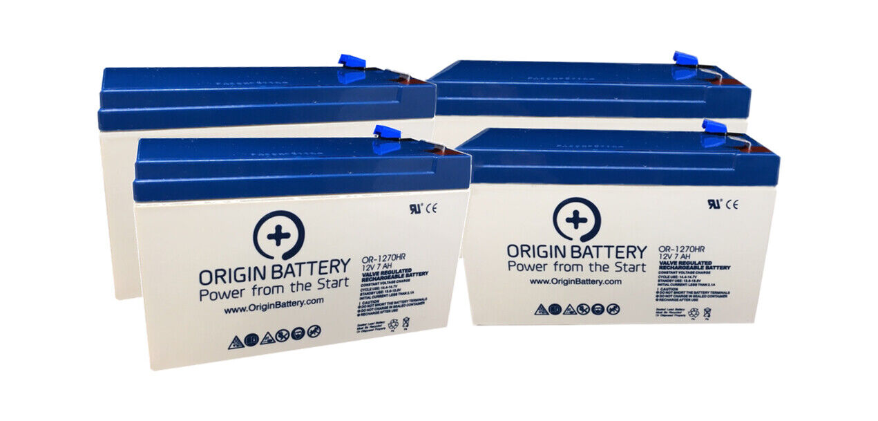 APC RBC8 Battery Kit - 4 Pack 12V 7AH High-Rate Discharge Series