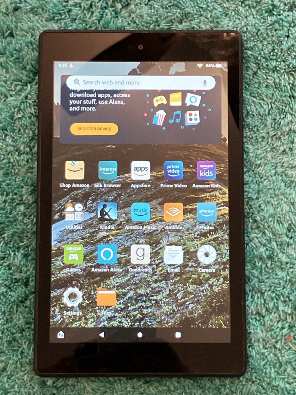 Amazon Kindle Fire HD 8 (8th Gen) - 32 GB, Wi-Fi, 8in - Tablet - Black L5S83A