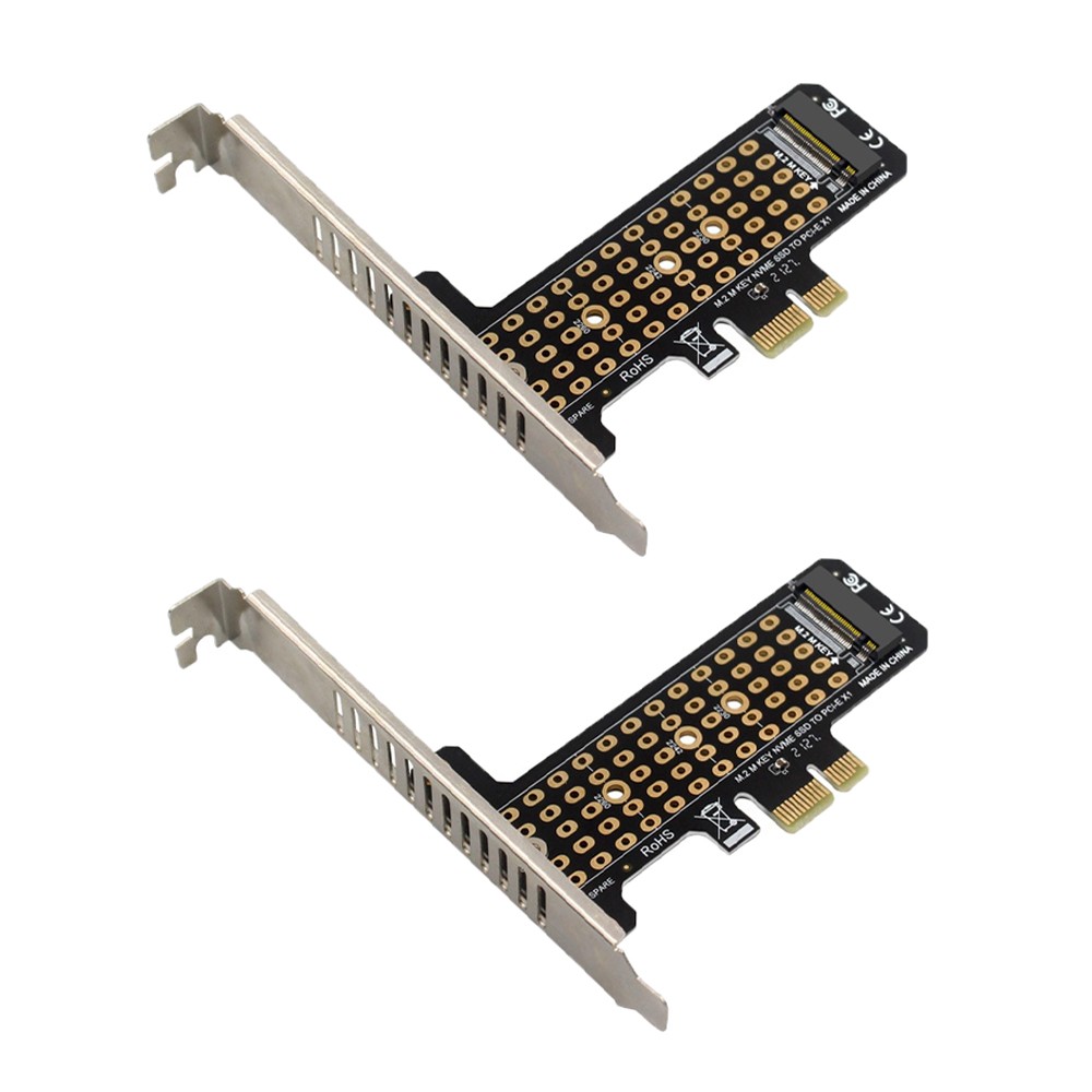 2X PH41-X1 M.2NVME SSD To Pciex1 Expansion Card for Pcie4.0 2230 2242 2260 2280