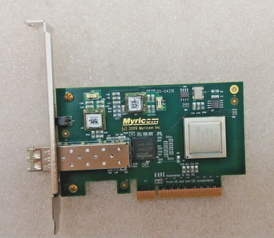 Myricom 10G-PCIE-8B-S 10Gb/s PCI-E 2.0 x8 SFP+ Ethernet Network Adapter