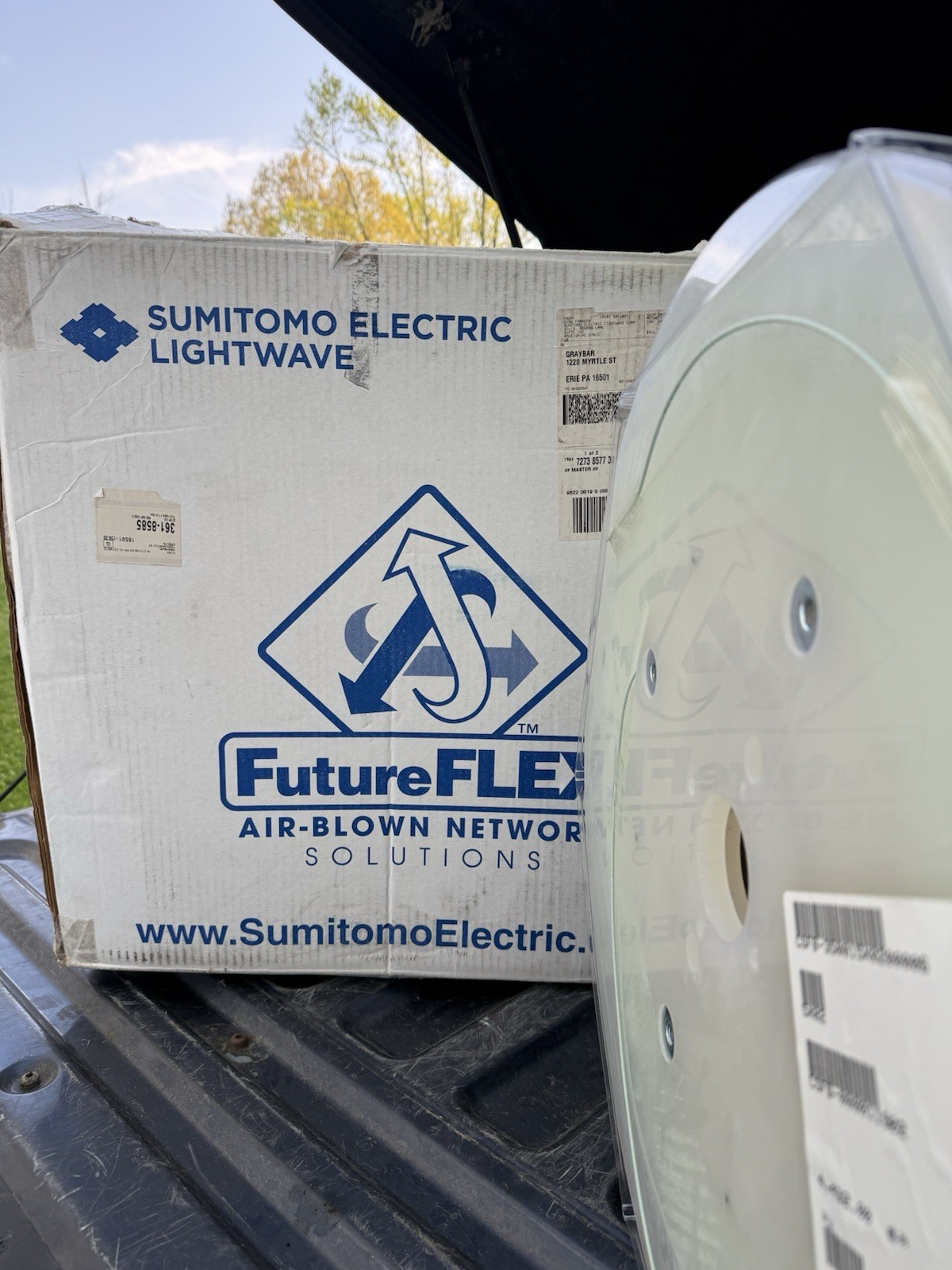 NEW FutureFLEX Air-Blown Fiber CSFB-350015X0200006 4,500ft