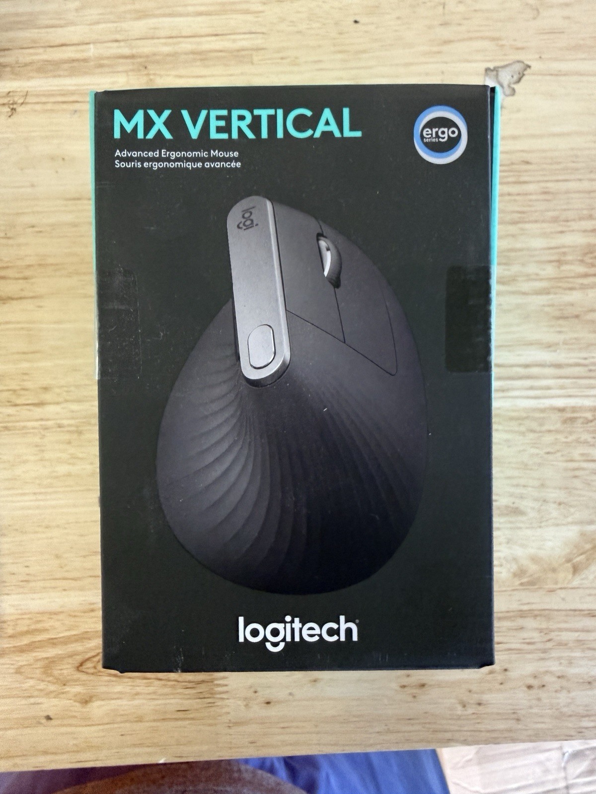 NIB Logitech - MX Vertical Wireless Optical Mouse