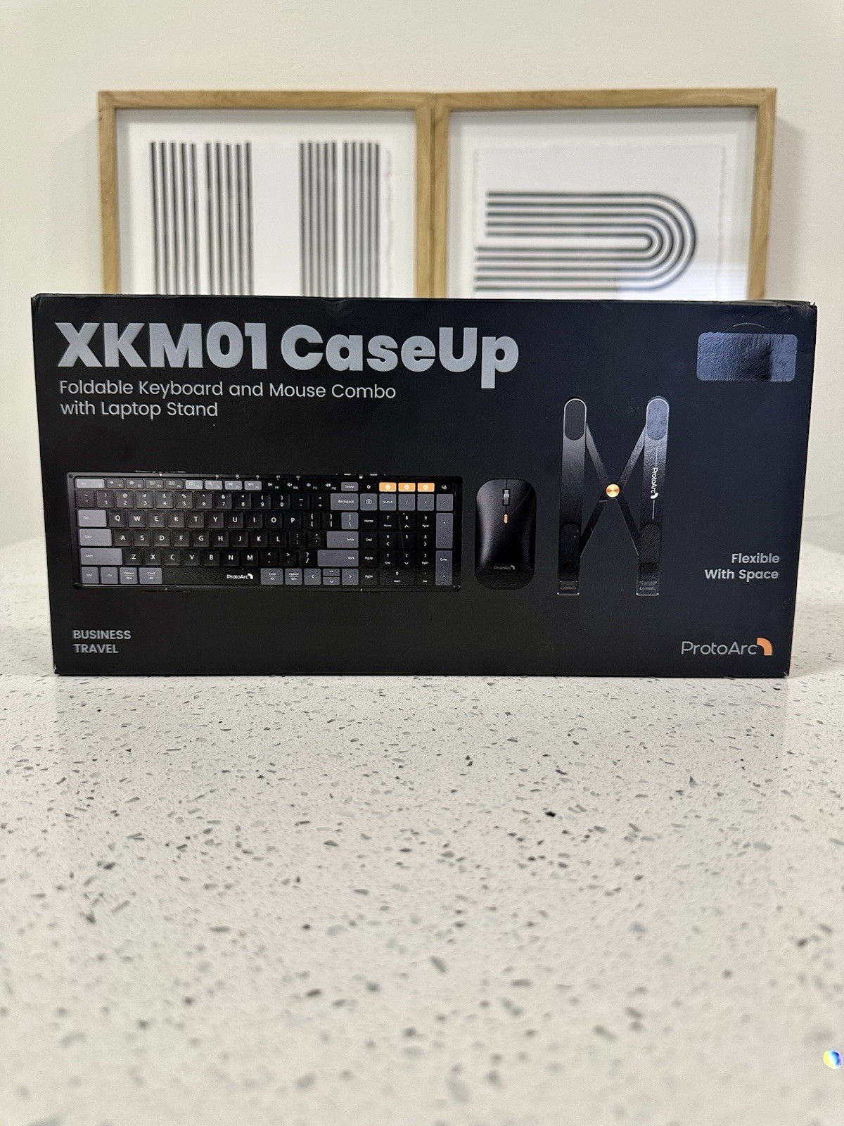 ProtoArc XKM01 CaseUp Foldable Keyboard, Mouse And Stand