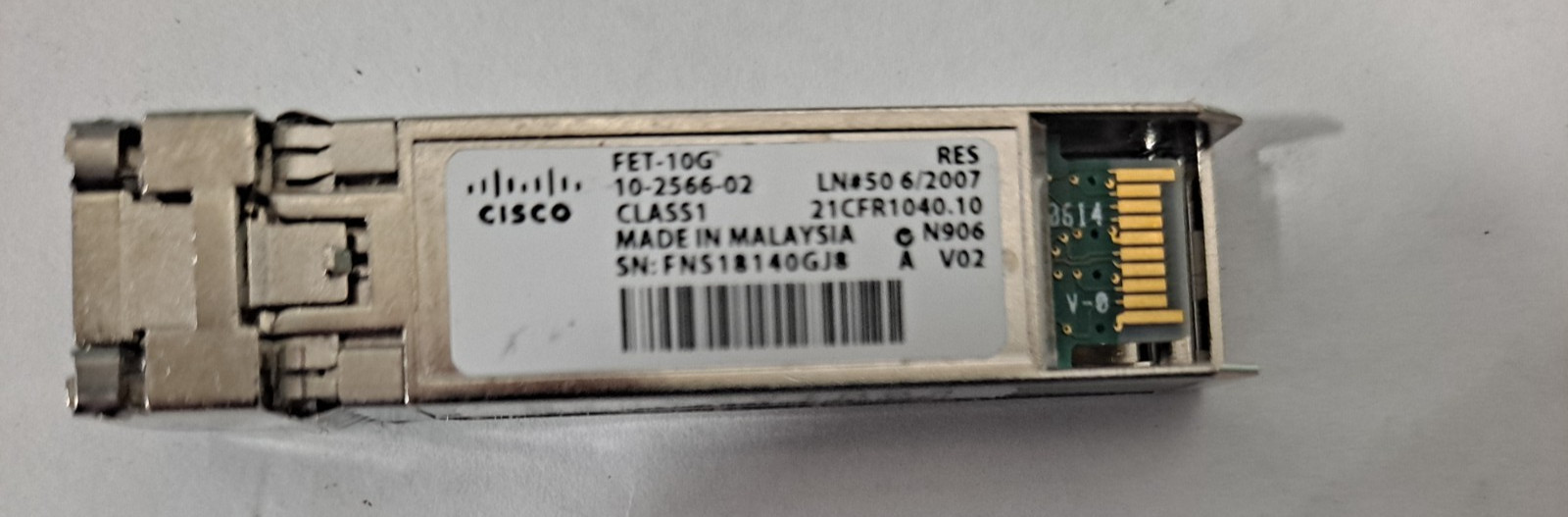 LOT OF 200 Cisco FET-10G SFP Module 10-2566-02 Genuine Fiber Optic Transceiver